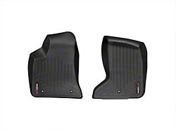 Weathertech DigitalFit Front Floor Liners; Black (17-23 AWD Challenger)