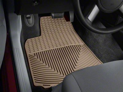Weathertech All-Weather Front Rubber Floor Mats; Tan (06-10 Charger)