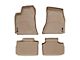 Weathertech DigitalFit Front and Rear Floor Liners; Tan (06-10 RWD Charger)