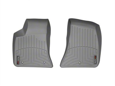 Weathertech DigitalFit Front Floor Liners; Gray (11-23 RWD Charger)