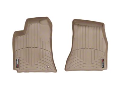 Weathertech DigitalFit Front Floor Liners; Tan (06-10 RWD Charger)