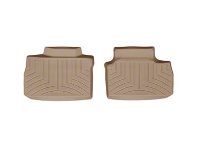 Weathertech DigitalFit Rear Floor Liners; Tan (06-10 Charger)