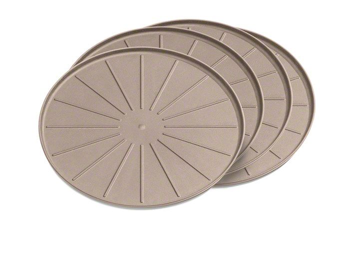 Weathertech Mach-E 10-Inch Round Coaster Set; Tan 8A10CSTTN - Free Shipping