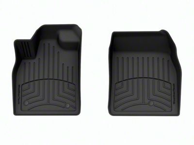 Weathertech Front Floor Liner HP; Black (21-24 Mustang Mach-E)