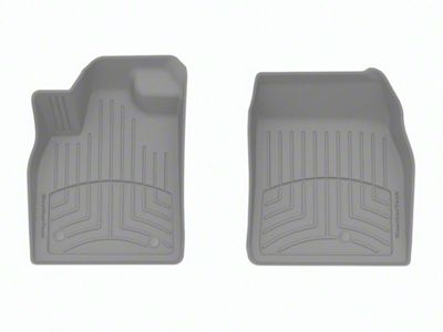 Weathertech Front Floor Liner HP; Gray (21-24 Mustang Mach-E)