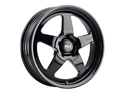 WELD Street Performance Ventura Drag Gloss Black Wheel; Front Only; 18x5; -23mm Offset (10-14 Mustang)