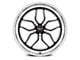 WELD Performance Laguna Drag Gloss Black Milled Wheel; Front Only; 17x5 (05-09 Mustang)