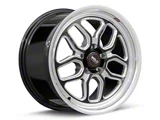 WELD Performance Laguna Drag Gloss Black Milled Wheel; Rear Only; 15x10; 22mm Offset (06-10 RWD Charger)