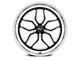 WELD Performance Laguna Drag Gloss Black Milled Wheel; Rear Only; 18x10 (11-23 RWD Charger, Excluding Widebody)