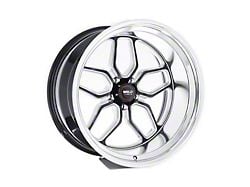 WELD Performance Laguna Gloss Black Milled Wheel; Rear Only; 20x10.5; 20mm Offset (11-23 RWD Charger, Excluding Widebody)