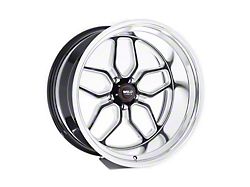 WELD Performance Laguna Gloss Black Milled Wheel; 20x9; 20mm Offset (11-23 RWD Charger, Excluding Widebody)