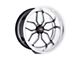 WELD Performance Laguna Gloss Black Milled Wheel; 20x9 (11-23 RWD Charger, Excluding Widebody)