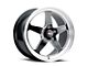 WELD Performance Ventura Gloss Black Milled Wheel; Rear Only; 20x10.5 (11-23 RWD Charger, Excluding Widebody)