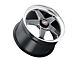 WELD Performance Ventura Gloss Black Milled Wheel; Rear Only; 20x10.5 (11-23 RWD Charger, Excluding Widebody)