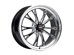 WELD Performance Belmont Gloss Black Milled Wheel; Rear Only; 20x10.5 (08-23 RWD Challenger, Excluding Widebody)