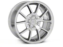 FR500 Style Chrome Wheel; 18x9; 30mm Offset (94-98 Mustang)