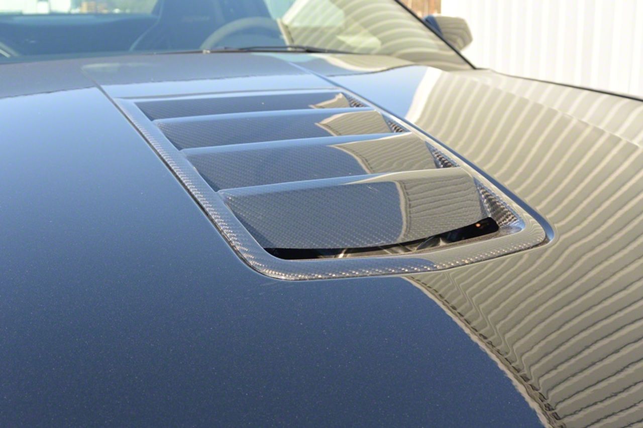 Whipple Camaro Hood Vent Insert; Carbon Fiber Wcf-cam-hd (14-15 6.2l 