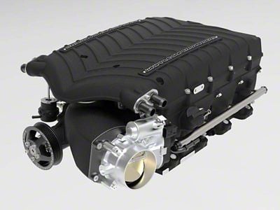 Whipple Gen 6 3.0L Intercooled Supercharger Kit; Black (08-10 6.1L HEMI Challenger)