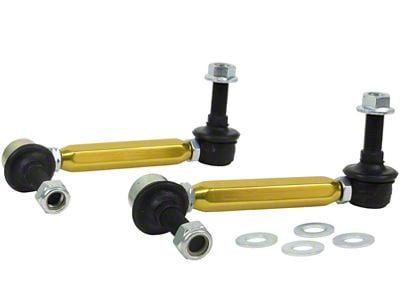 Whiteline Adjustable Extra Heavy Duty Sway Bar End Links; 155mm to 180mm (21-25 Mustang Mach-E)