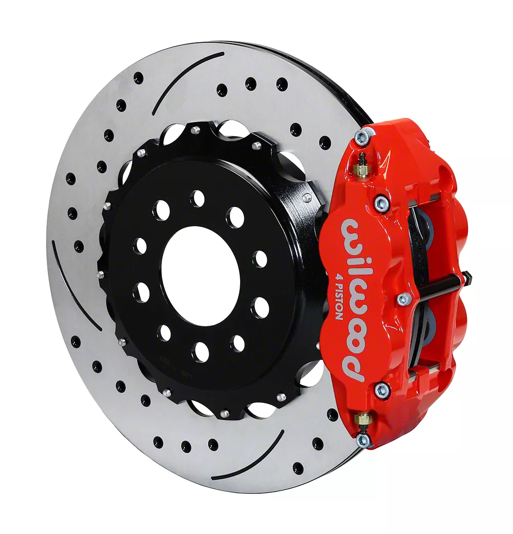 Wilwood Camaro Superlite 4r Rear Big Brake Kit With 14-inch Drilled And 