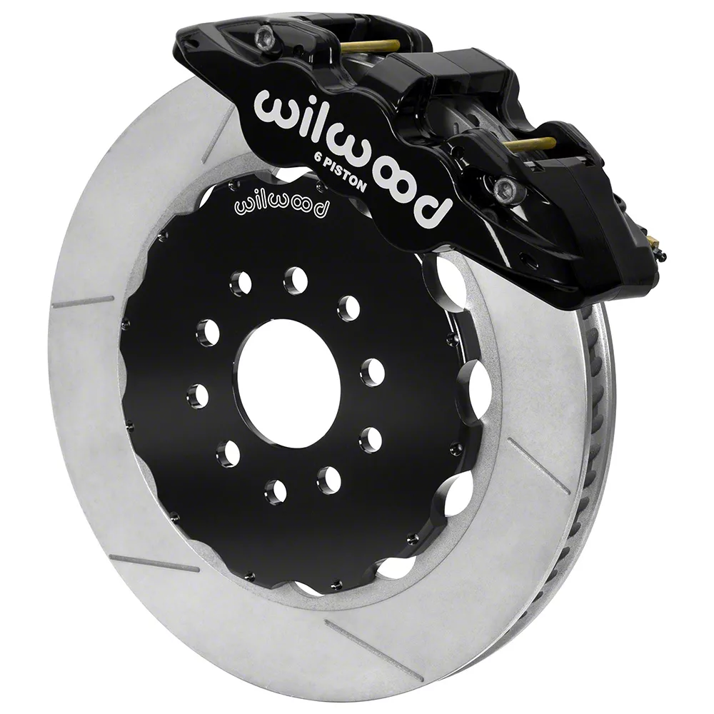 Wilwood Corvette AERO6 Front Big Brake Kit with 14-Inch Slotted Rotors ...