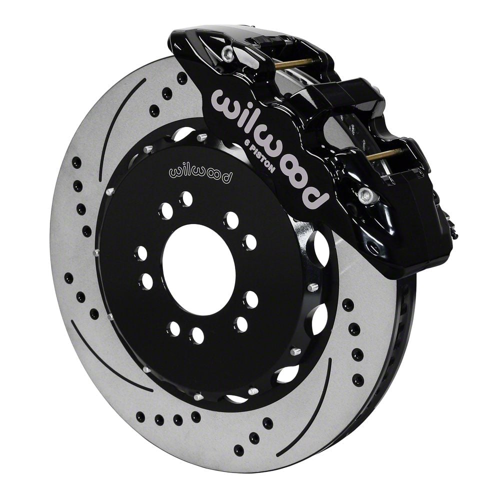 Wilwood Corvette AERO6 Front Big Brake Kit with 15-Inch Drilled and ...