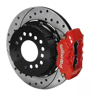 Wilwood Mustang Forged Dynalite Pro Series Front Big Brake Kit With Drilled And Slotted Rotors