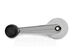 OPR Window Crank Handle; Chrome (79-93 Mustang)