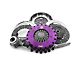 X-Clutch 9-Inch Twin Solid Ceramic Disc Clutch Kit with Chromoly Flywheel and Hydraulic Release Bearing; 26-Spline (15-20 Mustang GT350)