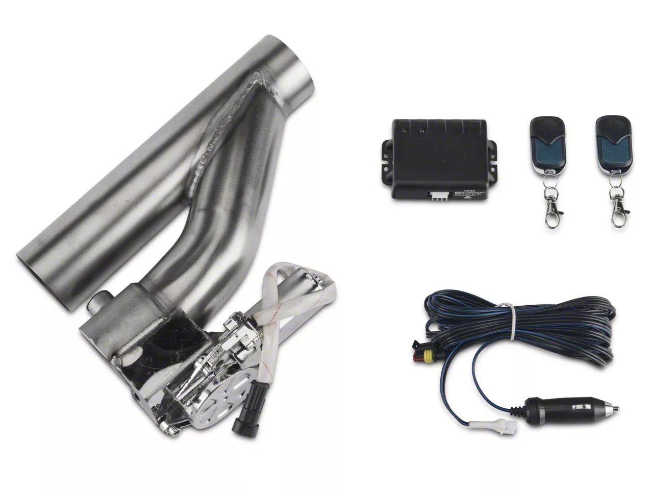 Buster + Punch Exhaust Detail Kit - Color: Black/Polished - NBB-35690