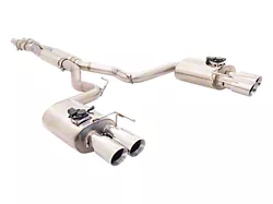 XForce Varex 3-Inch Cat-Back Exhaust with Polished Quad Tips (18-23 Mustang GT Fastback)