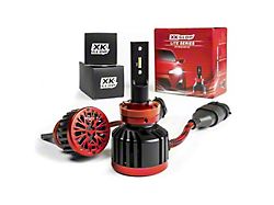 XK Glow LITE Series LED Headlight Bulbs; Low Beam; H11 (11-14 Charger)