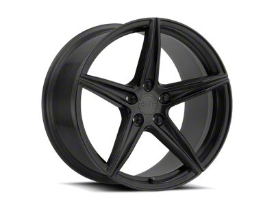 XO Luxury Auckland Matte Black Wheel; Rear Only; 20x11 (05-09 Mustang)