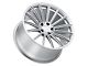 XO Luxury London Silver with Brushed Face Wheel; 20x9 (05-09 Mustang)