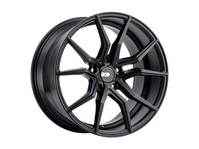 XO Luxury Verona Matte Black Wheel; 19x10 (05-09 Mustang)