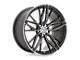 XO Luxury Zurich Gloss Black with Machined Gloss Dark Tint Wheel; 20x10.5 (05-09 Mustang)