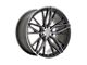 XO Luxury Zurich Gloss Black with Machined Gloss Dark Tint Wheel; 20x9 (05-09 Mustang)