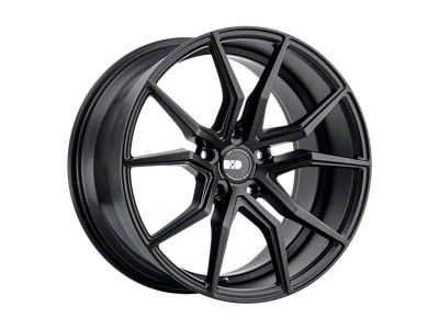 XO Luxury Verona Matte Black Wheel; 22x10.5; 20mm Offset (06-10 Charger)