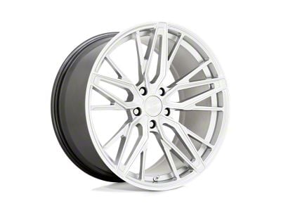 XO Luxury Zurich Hyper Silver with Mirror Cut Face Wheel; 20x9; 30mm Offset (10-15 Camaro, Excluding ZL1)