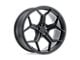 XO Luxury Helsinki Matte Black Wheel; 20x10.5; 30mm Offset (10-14 Mustang)