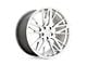 XO Luxury Zurich Hyper Silver with Mirror Cut Face Wheel; 20x10.5 (10-14 Mustang)