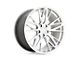 XO Luxury Zurich Hyper Silver with Mirror Cut Face Wheel; 20x9 (10-14 Mustang)