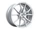 XO Luxury Verona Matte Silver Wheel; 22x9; 20mm Offset (16-24 Camaro, Excluding SS w/ 6-Piston Front Calipers & ZL1)