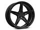 XO Luxury Auckland Matte Black Wheel; Rear Only; 20x10.5; 42mm Offset (21-25 Mustang Mach-E)