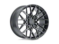 XO Luxury Phoenix Gunmetal with Brushed Gunmetal Face Wheel; Rear Only; 20x11 (2024 Mustang)