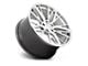 XO Luxury Zurich Hyper Silver with Mirror Cut Face Wheel; 20x9 (2024 Mustang)