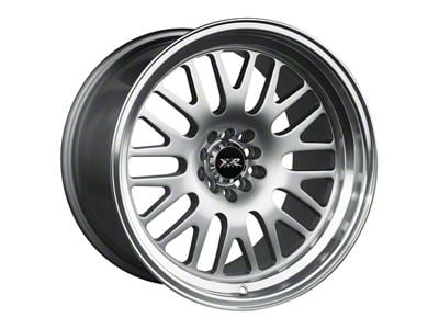 XXR 531 Hyper Silver with Machined Lip Wheel; 18x8.5; 35mm Offset (05-09 Mustang GT, V6)