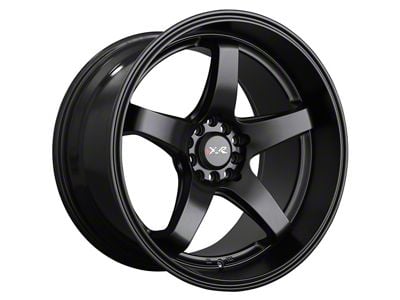 XXR 555 Flat Black Wheel; 18x8.5; 25mm Offset (05-09 Mustang GT, V6)