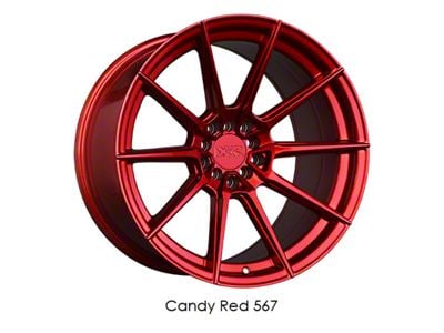 XXR 567 Candy Red Wheel; 18x8.5; 35mm Offset (05-09 Mustang GT, V6)