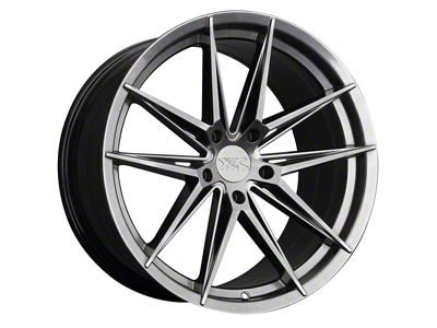 XXR 577 Chromium Black Wheel; 18x9.5; 35mm Offset (05-09 Mustang GT, V6)